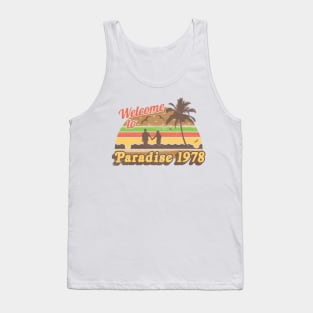 CHEESEBURGER IN PARADISE Tank Top